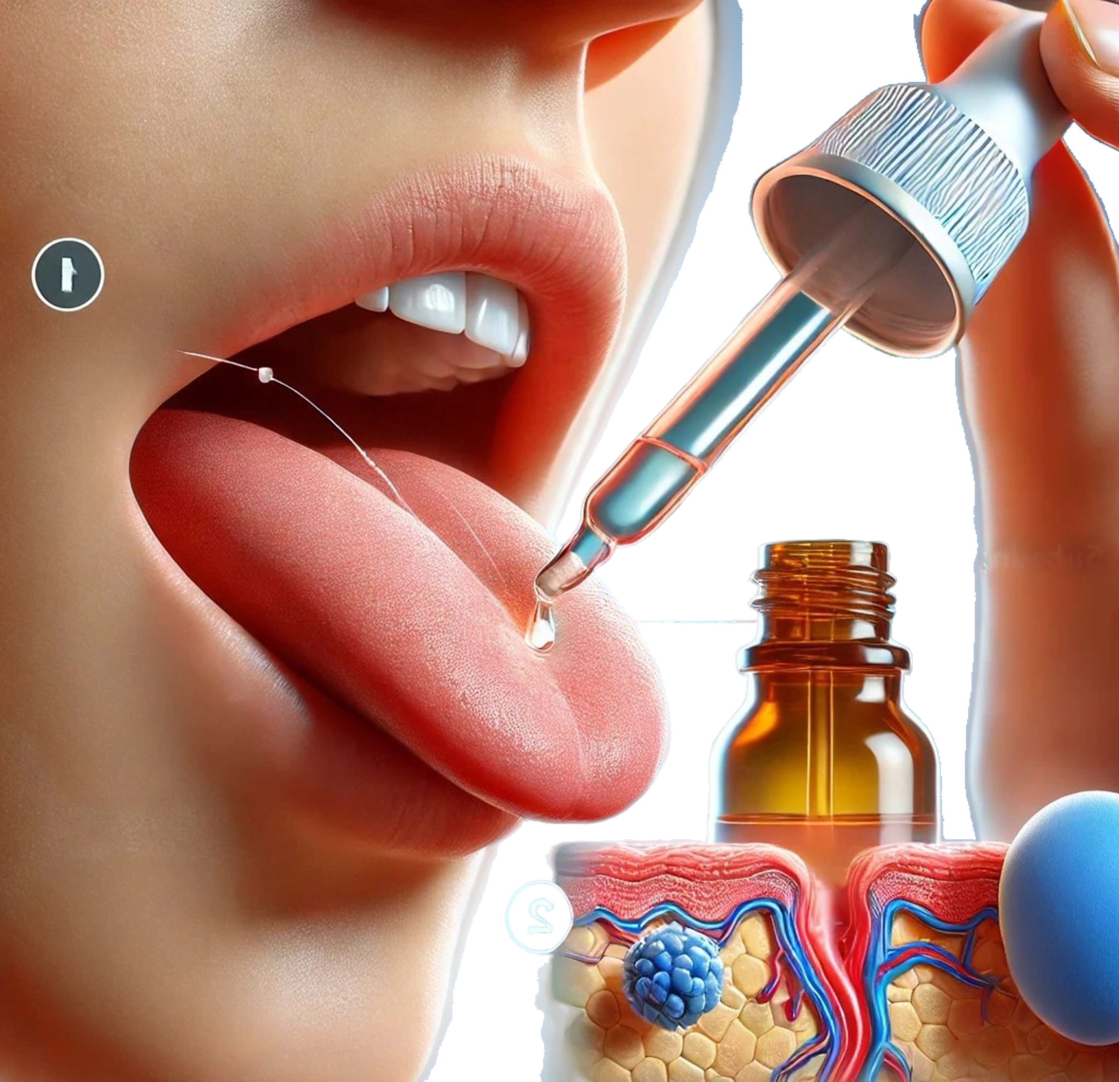 Sublingual Application